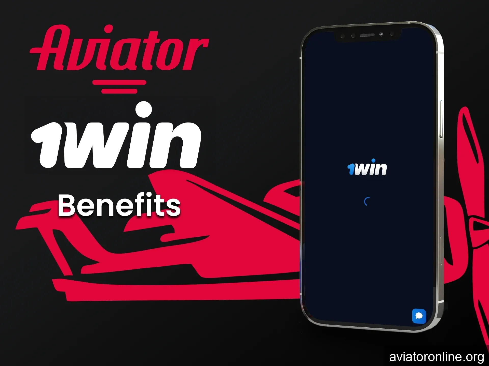 Choose to play Aviator 1win.