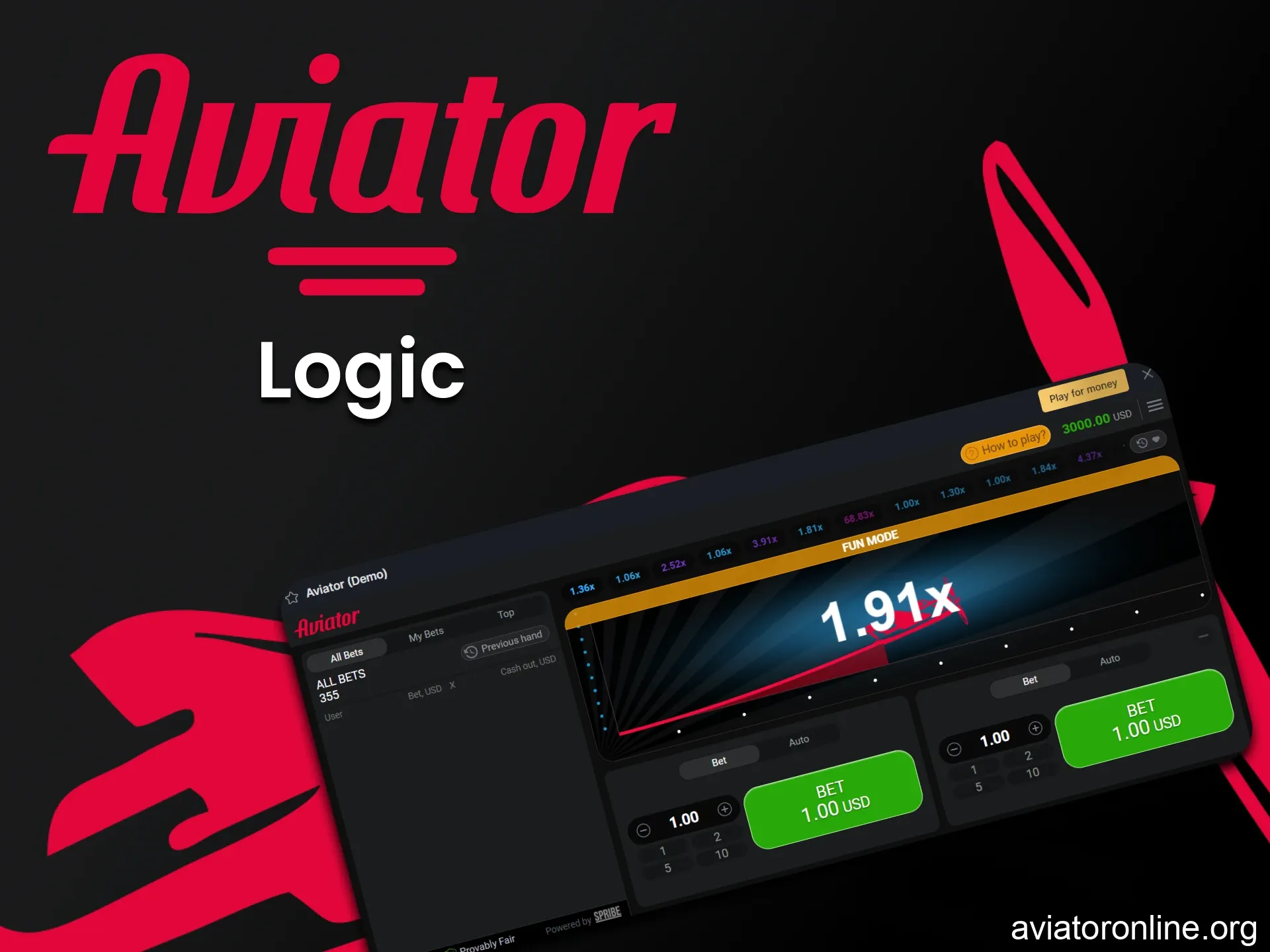 We will talk about the logic of the Aviator game.