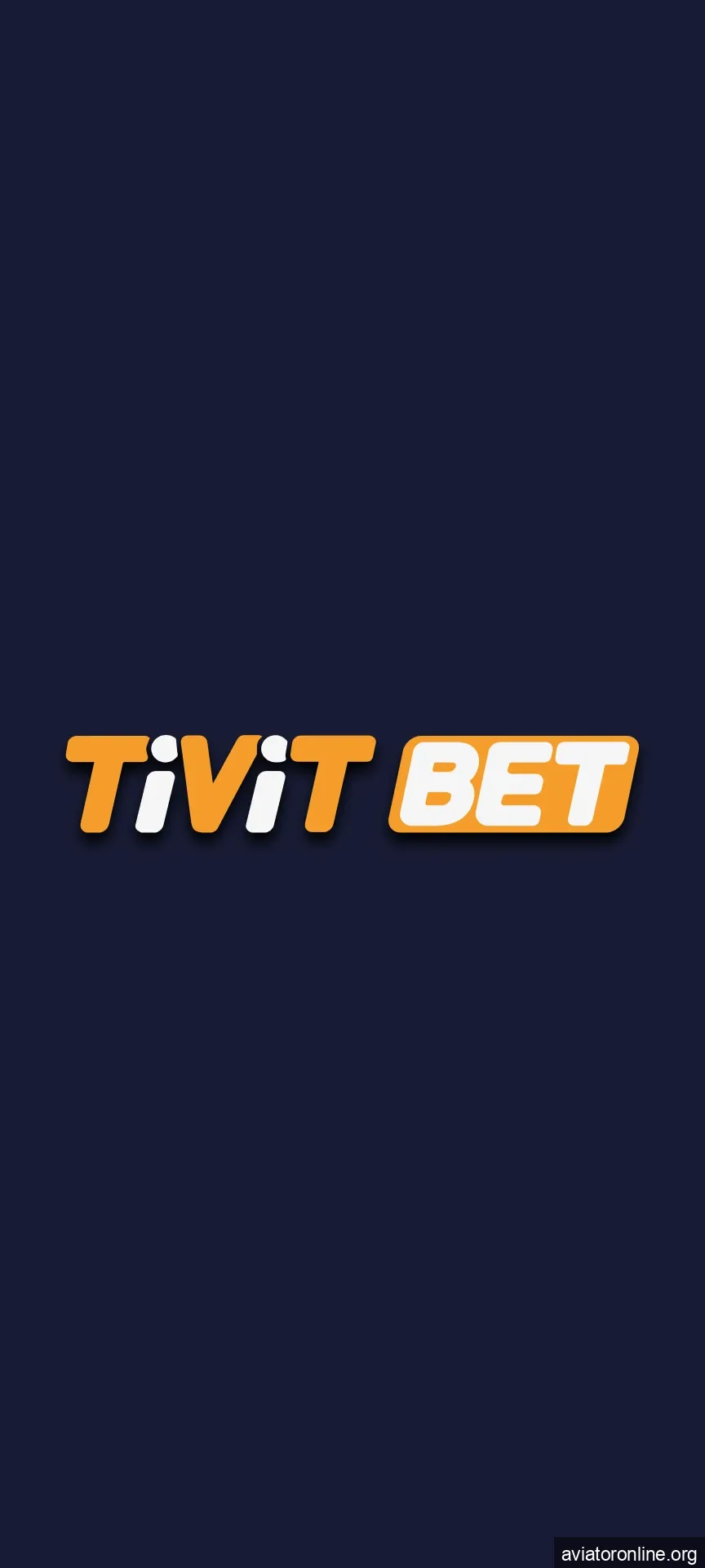 Install and launch the Tivitbet app for Android.